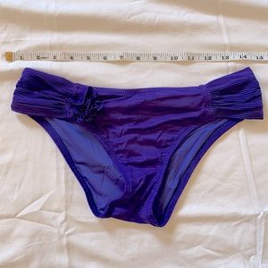 Betsy Johnson purple bikini bottom size S/P